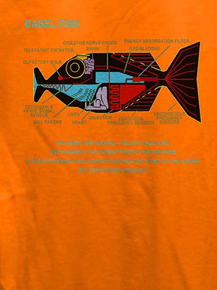babel-fish-damen-t-shirt orange 4