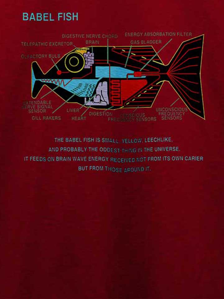 babel-fish-t-shirt bordeaux 4