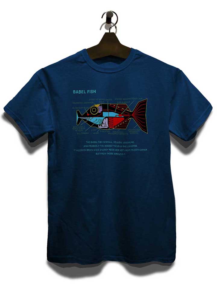 babel-fish-t-shirt dunkelblau 3