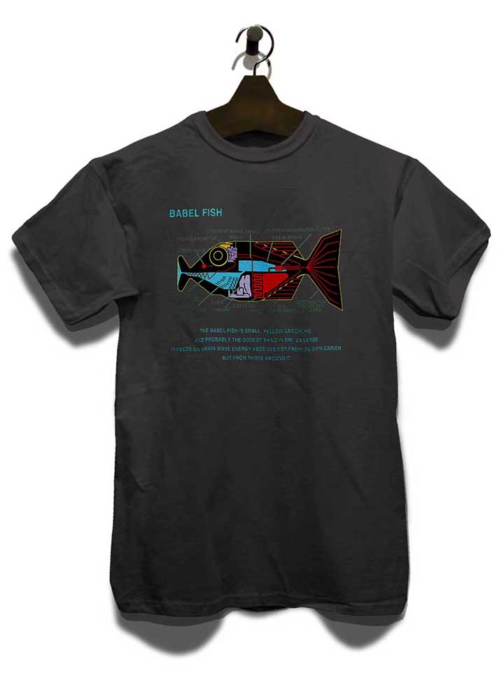babel-fish-t-shirt dunkelgrau 3