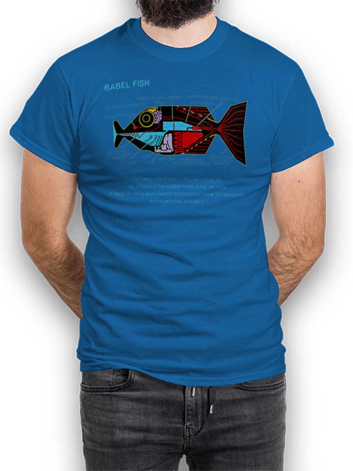 Babel Fish T-Shirt royal L