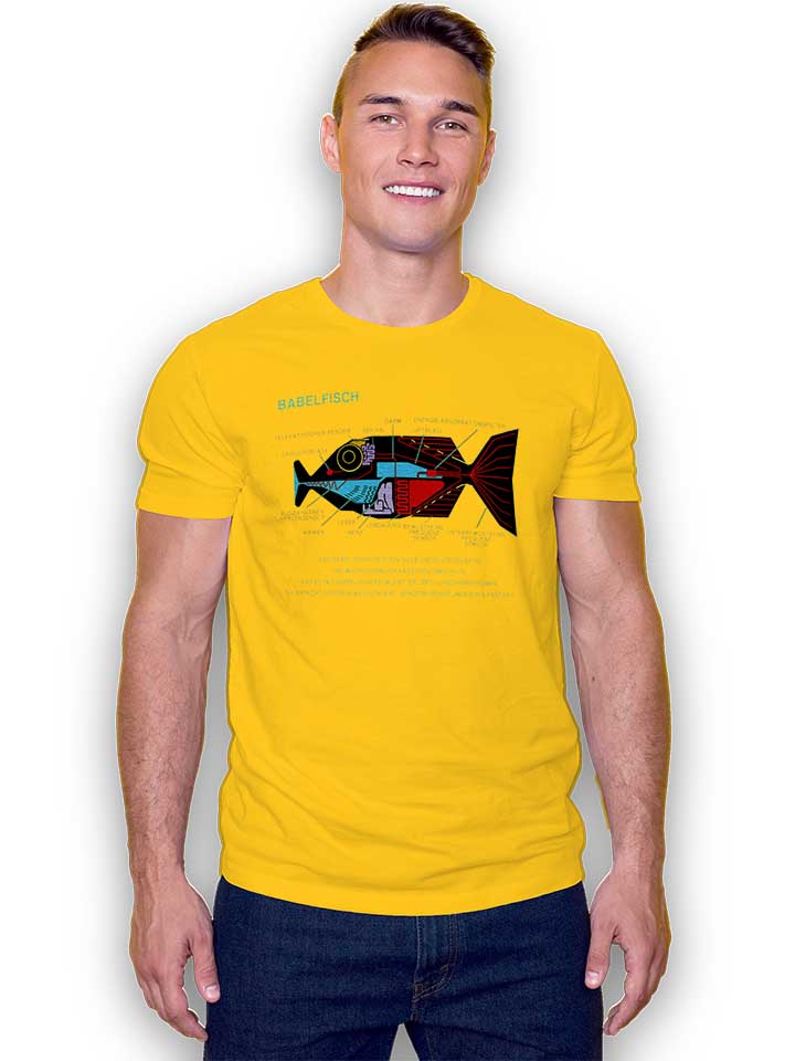 babelfisch-t-shirt gelb 2