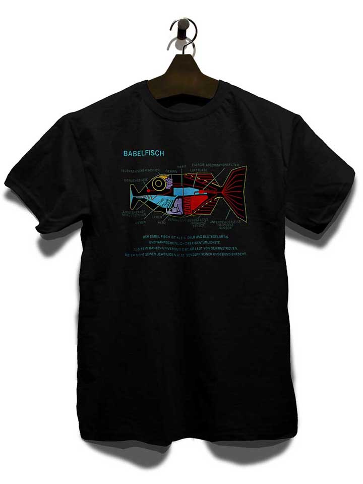 babelfisch-t-shirt schwarz 3
