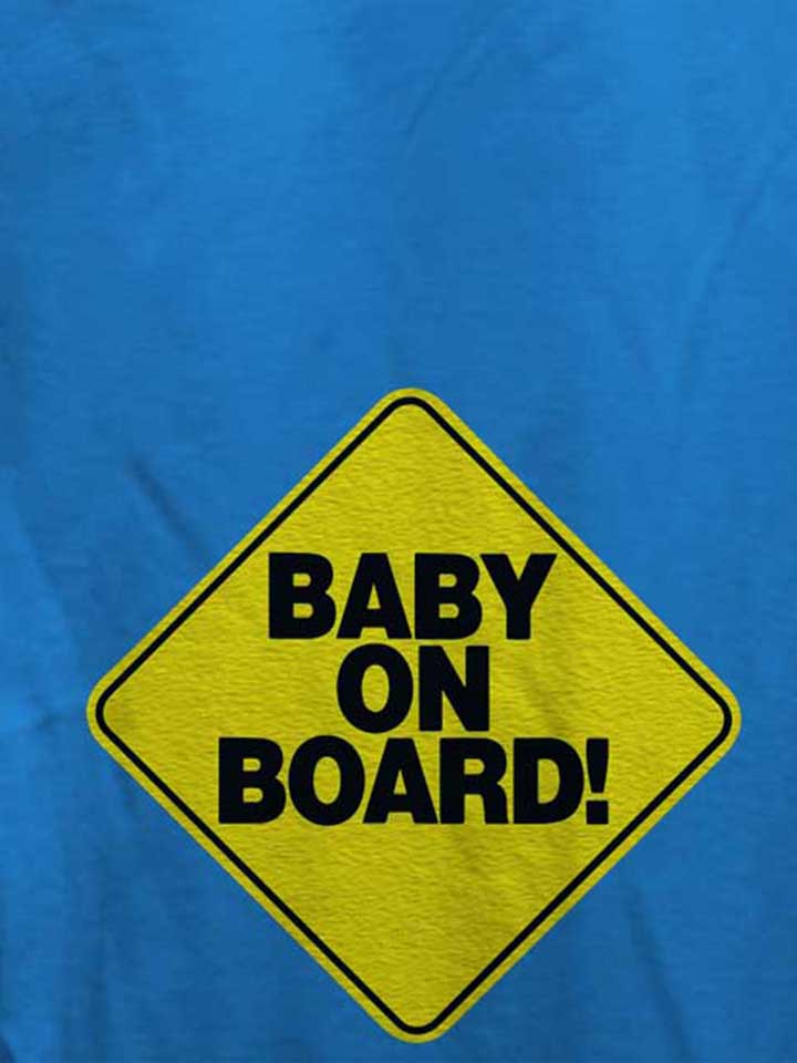 baby-on-board-damen-t-shirt royal 4