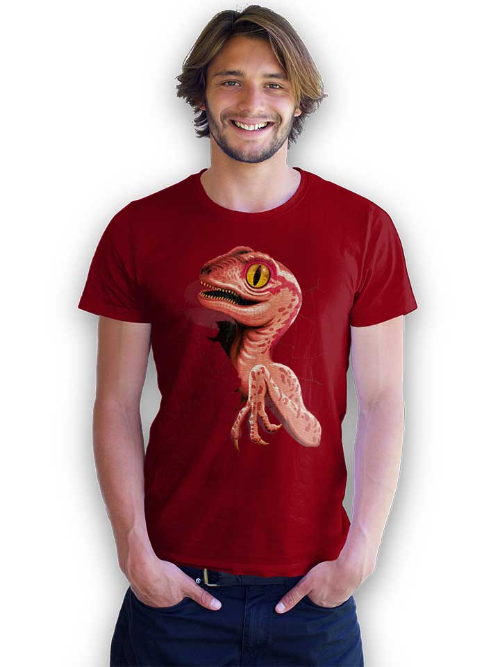 baby-velociraptor-t-shirt bordeaux 2