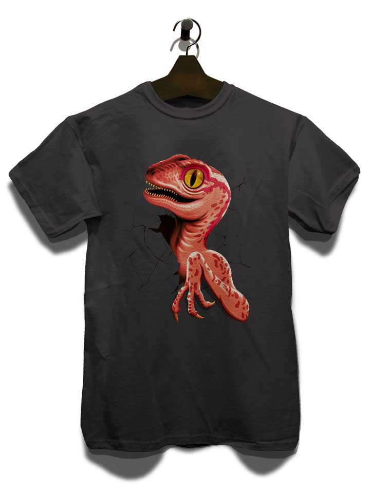 baby-velociraptor-t-shirt dunkelgrau 3
