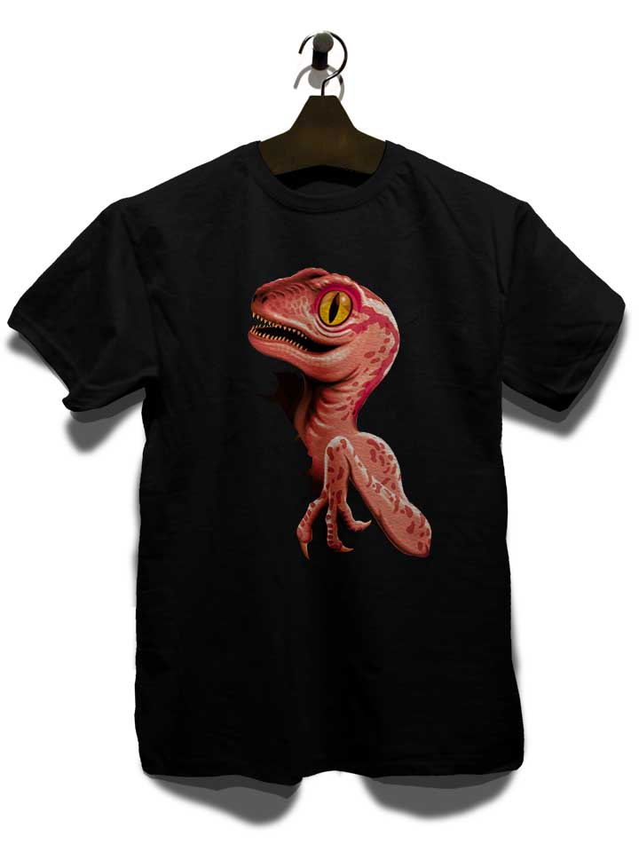 baby-velociraptor-t-shirt schwarz 3