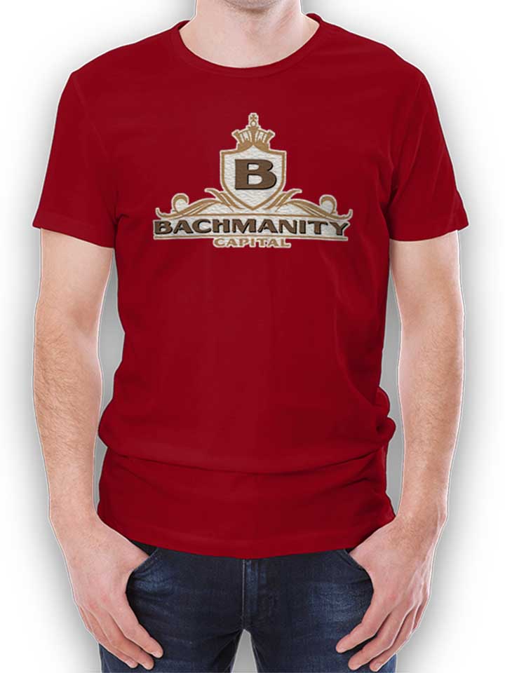 Bachmanity Capital T-Shirt bordeaux L