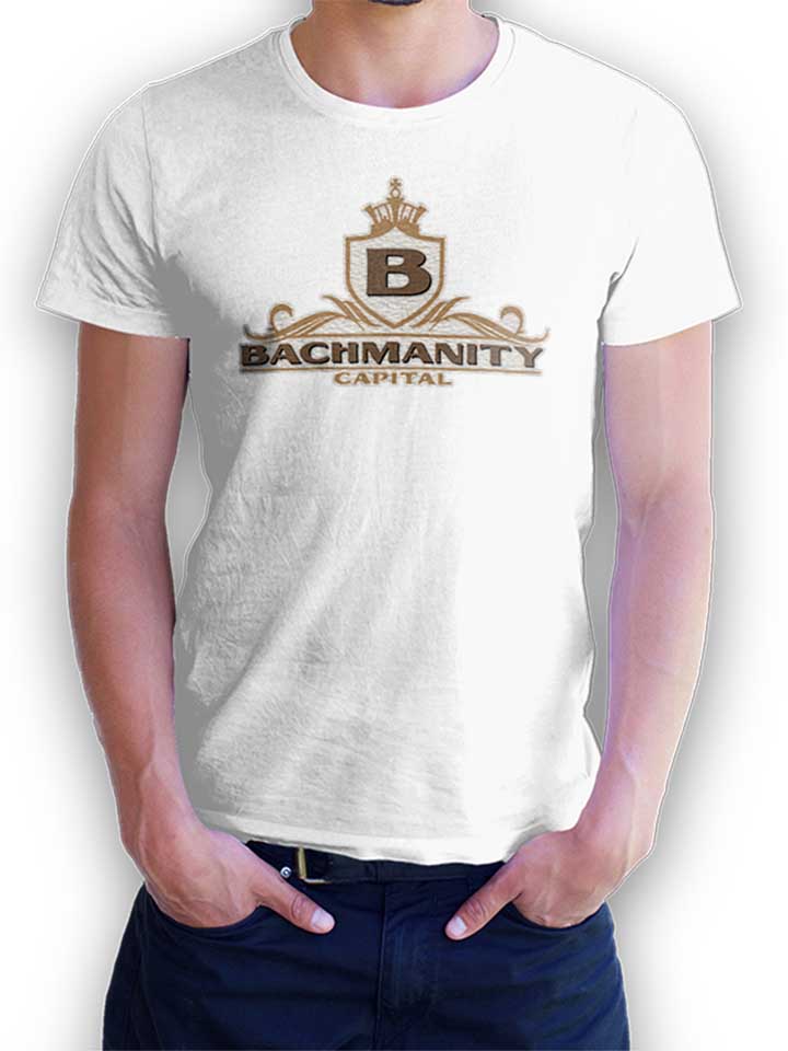 Bachmanity Capital Camiseta blanco L