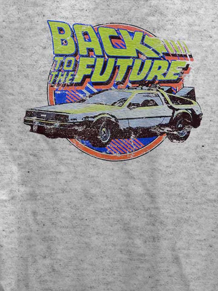back-to-the-future-damen-t-shirt grau-meliert 4