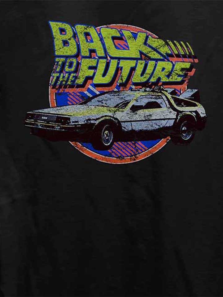 back-to-the-future-damen-t-shirt schwarz 4