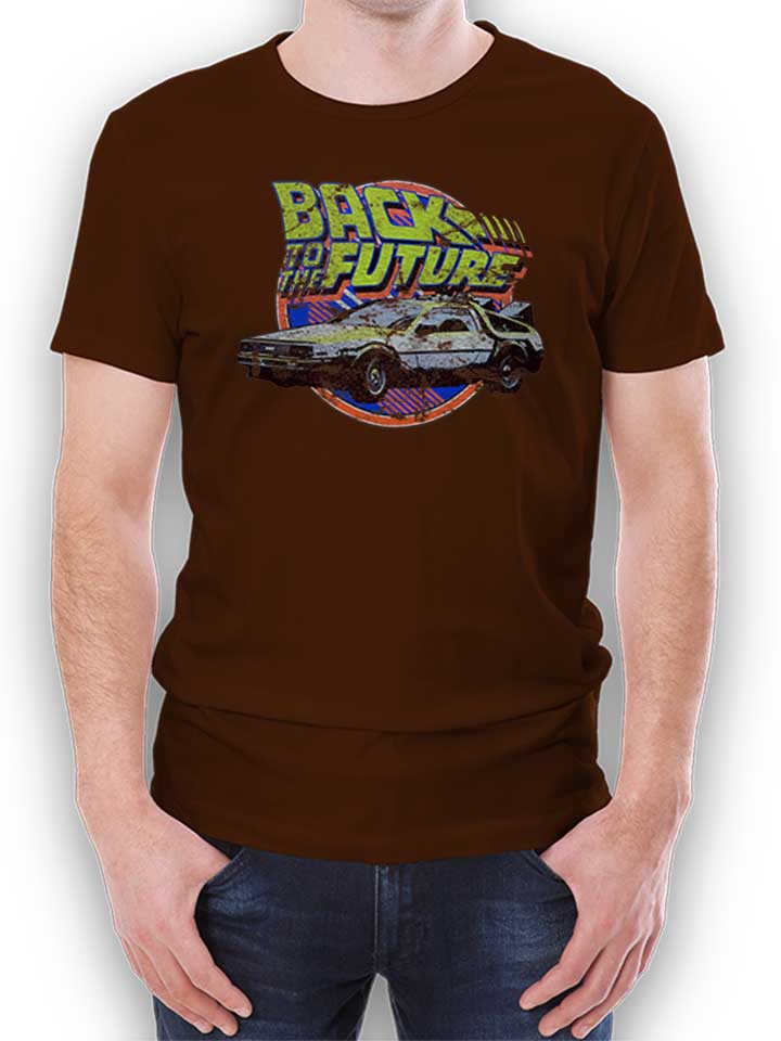 Back To The Future T-Shirt braun L