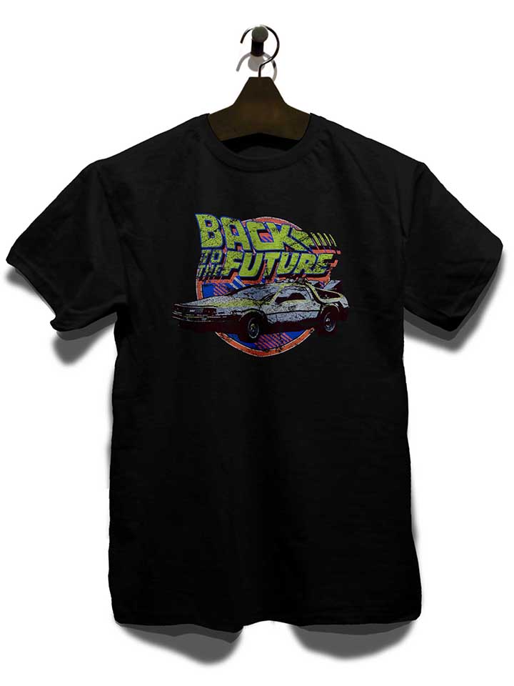 back-to-the-future-t-shirt schwarz 3