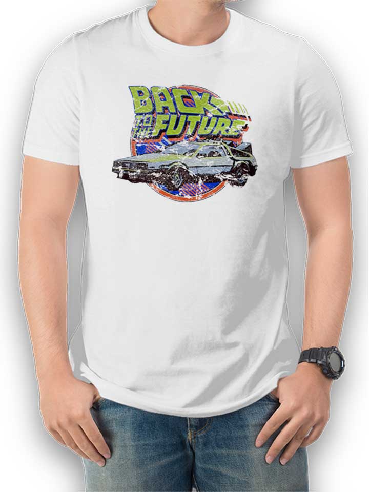back-to-the-future-t-shirt weiss 1