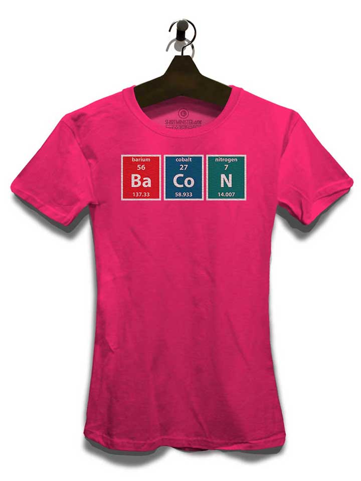 bacon-elements-damen-t-shirt fuchsia 3