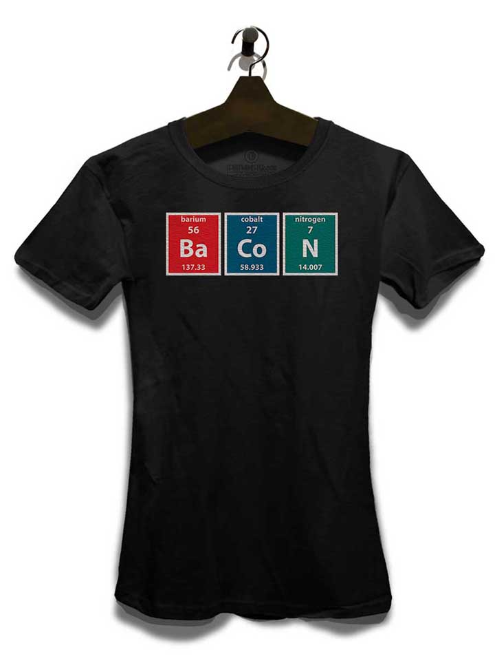 bacon-elements-damen-t-shirt schwarz 3