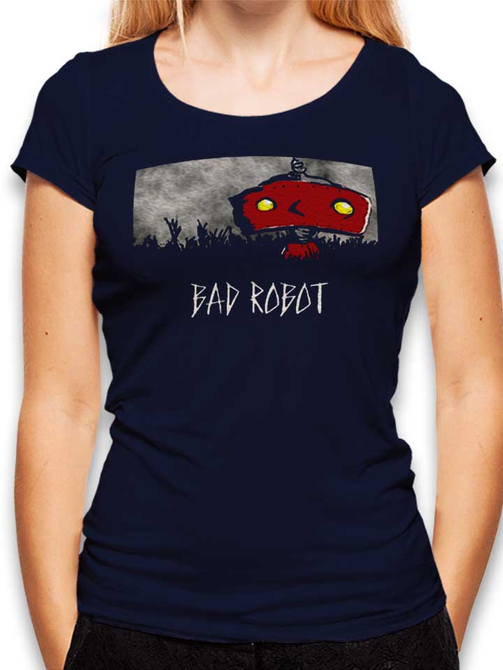 Bad Robot Damen T-Shirt dunkelblau L
