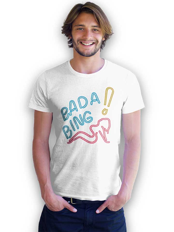 bada-bing-neon-t-shirt weiss 2