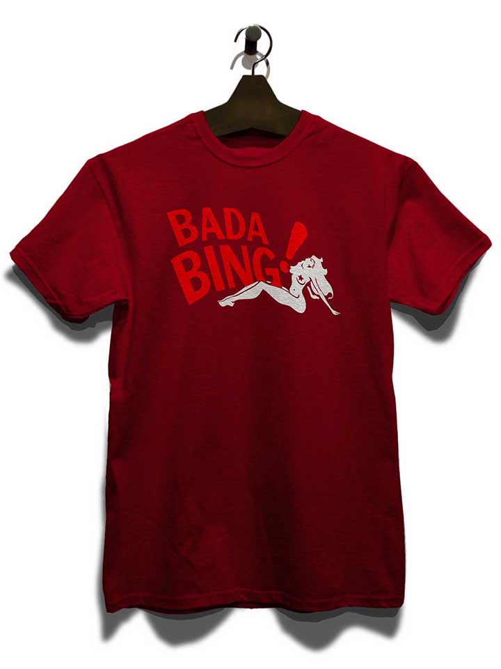 bada-bing-t-shirt bordeaux 3