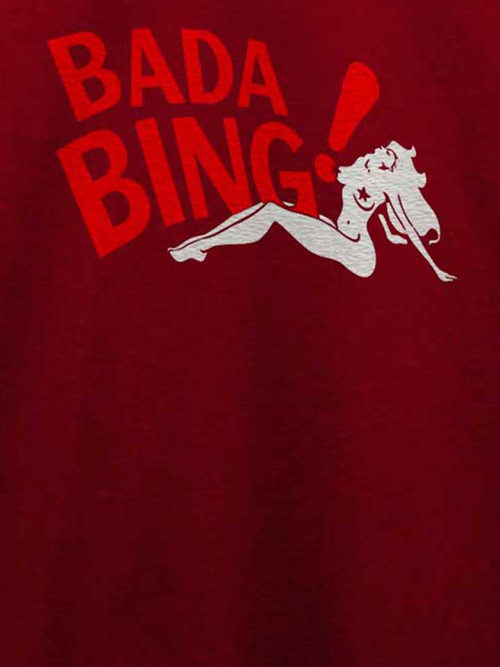 bada-bing-t-shirt bordeaux 4