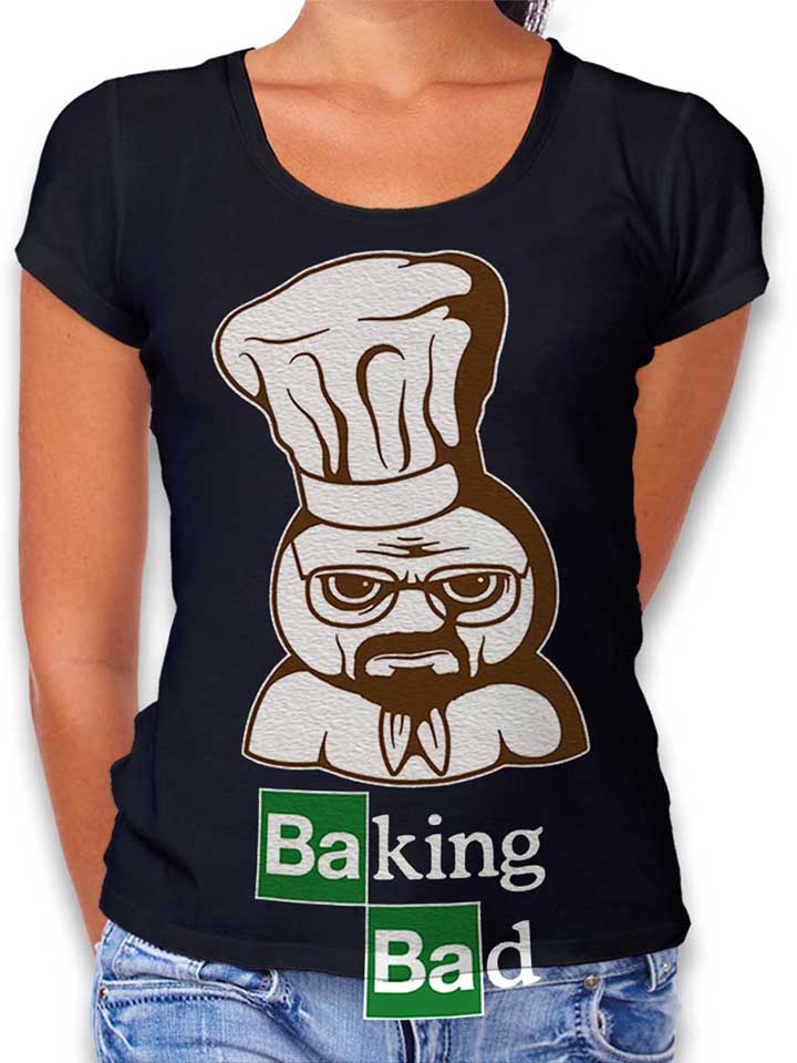 baking-bad-damen-t-shirt schwarz 1