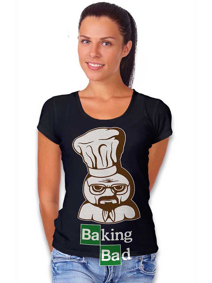 baking-bad-damen-t-shirt schwarz 2