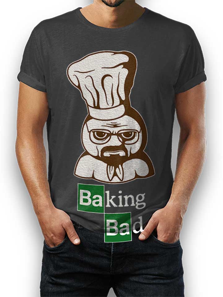 baking-bad-t-shirt dunkelgrau 1