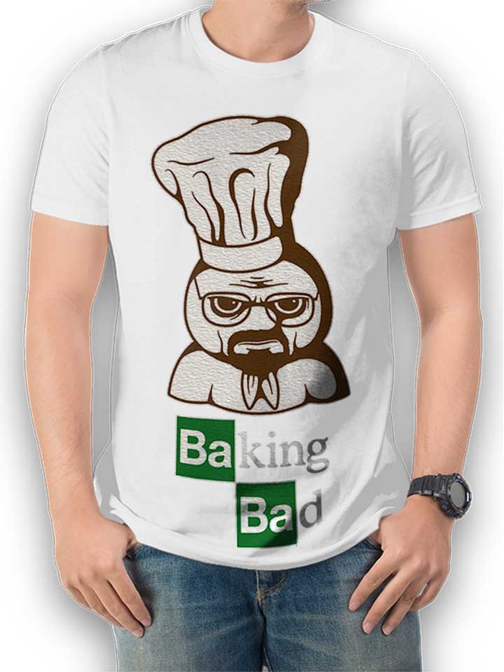 Baking Bad T-Shirt bianco L