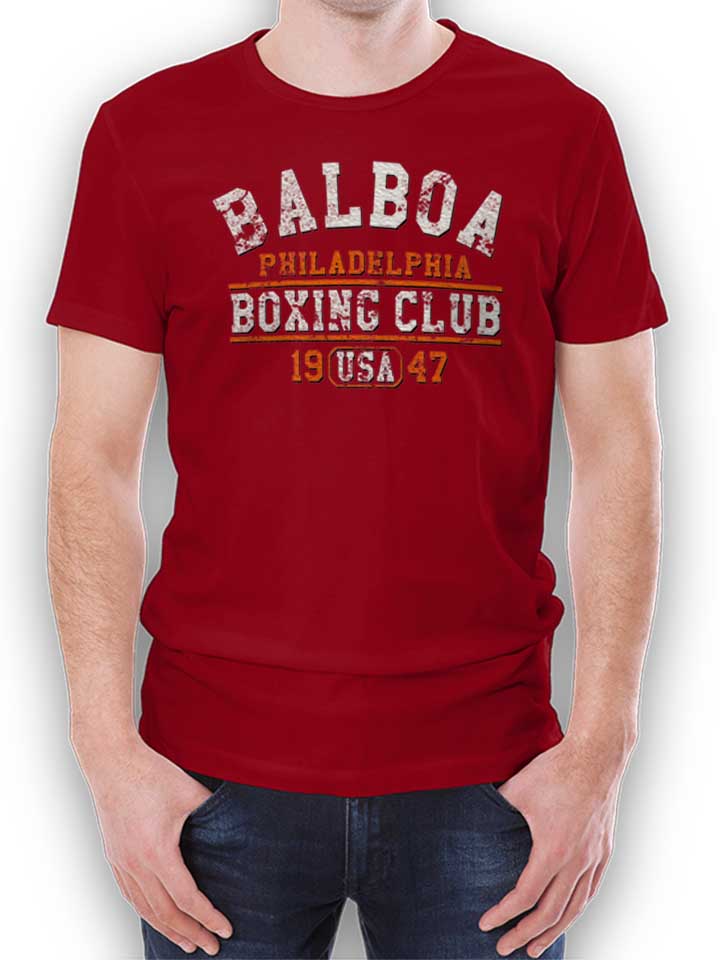 Balboa Boxing Club T-Shirt bordeaux L
