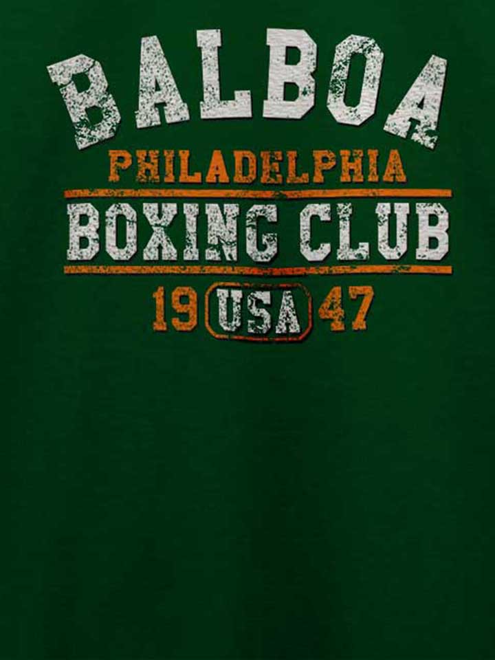 balboa-boxing-club-t-shirt dunkelgruen 4