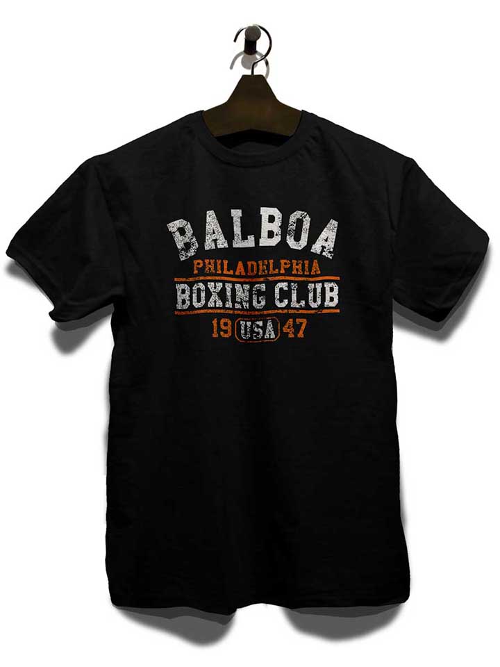 balboa-boxing-club-t-shirt schwarz 3