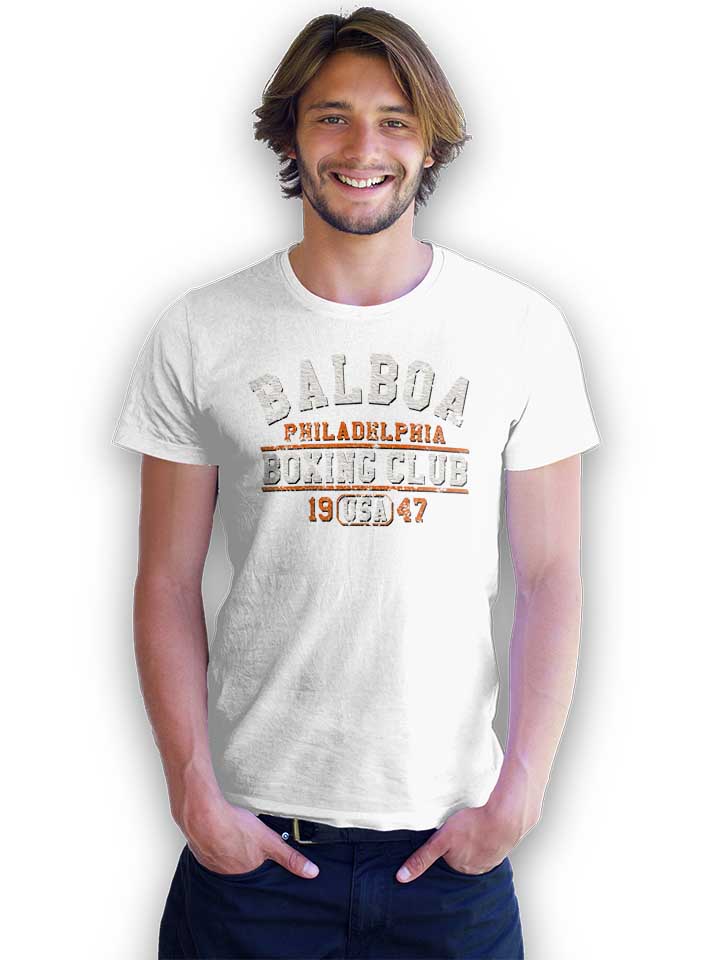 balboa-boxing-club-t-shirt weiss 2