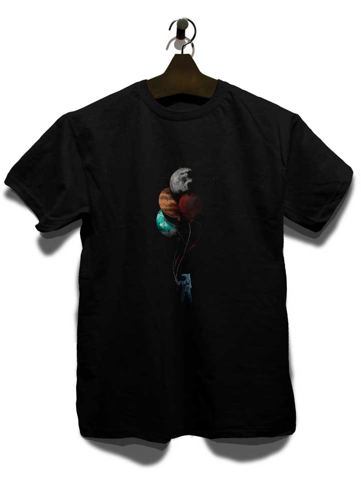 balllon-astronaut-t-shirt schwarz 3