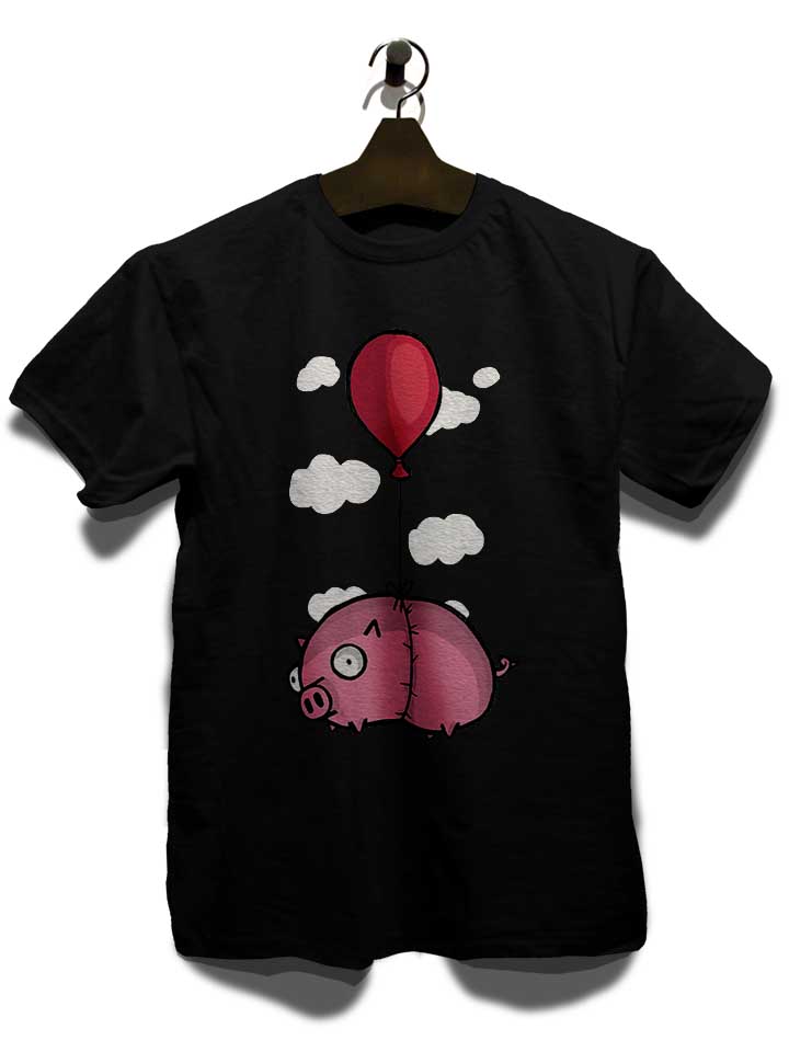 balloon-pig-02-t-shirt schwarz 3