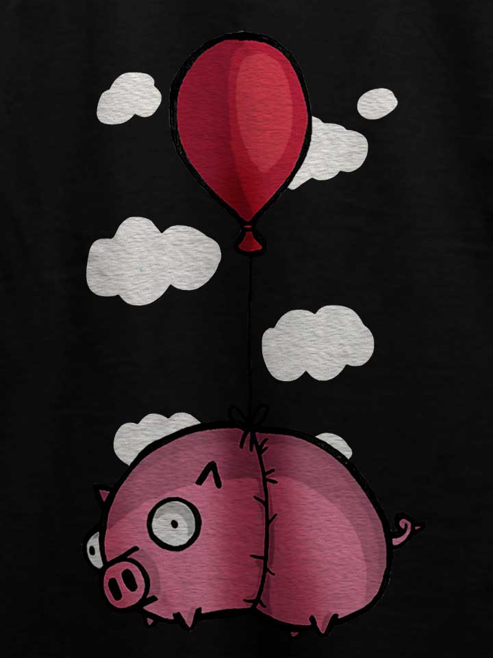 balloon-pig-02-t-shirt schwarz 4