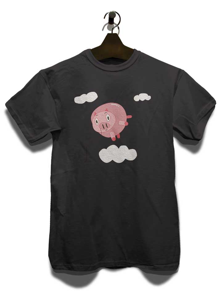 balloon-pig-t-shirt dunkelgrau 3