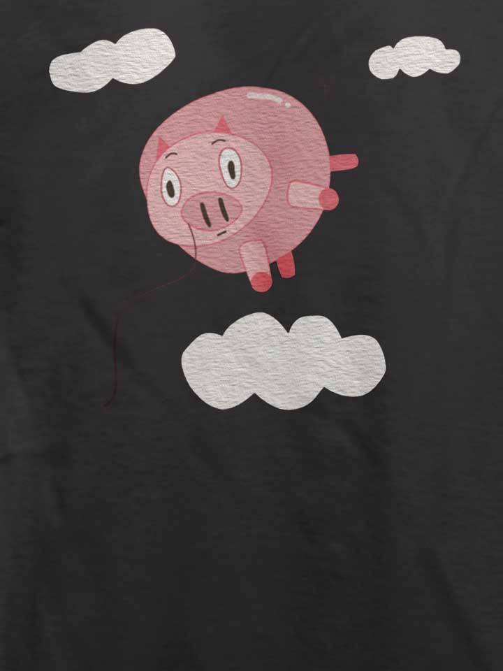 balloon-pig-t-shirt dunkelgrau 4