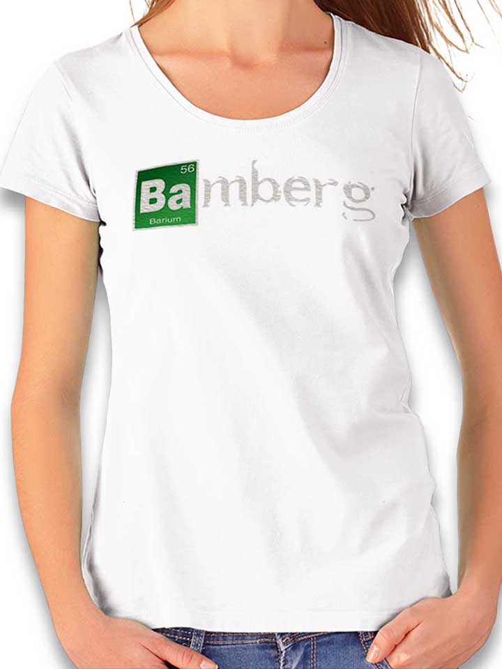 Bamberg Damen T-Shirt weiss L