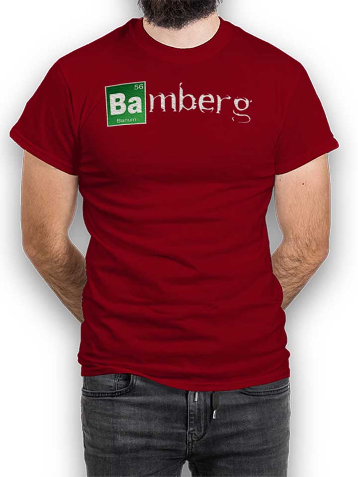 Bamberg T-Shirt maroon L