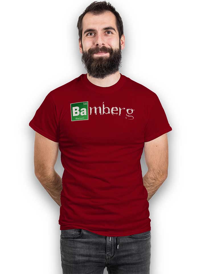 bamberg-t-shirt bordeaux 2