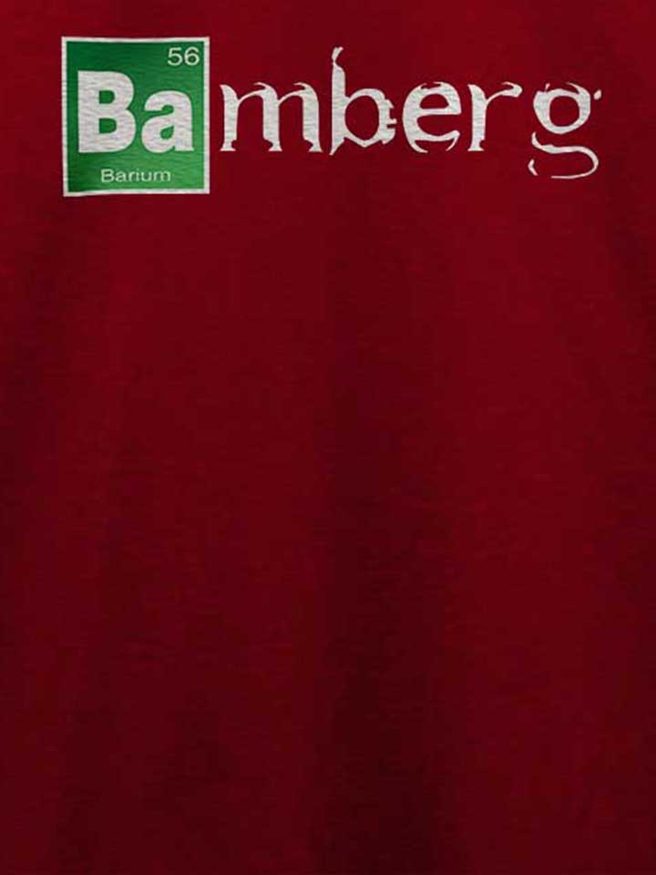 bamberg-t-shirt bordeaux 4