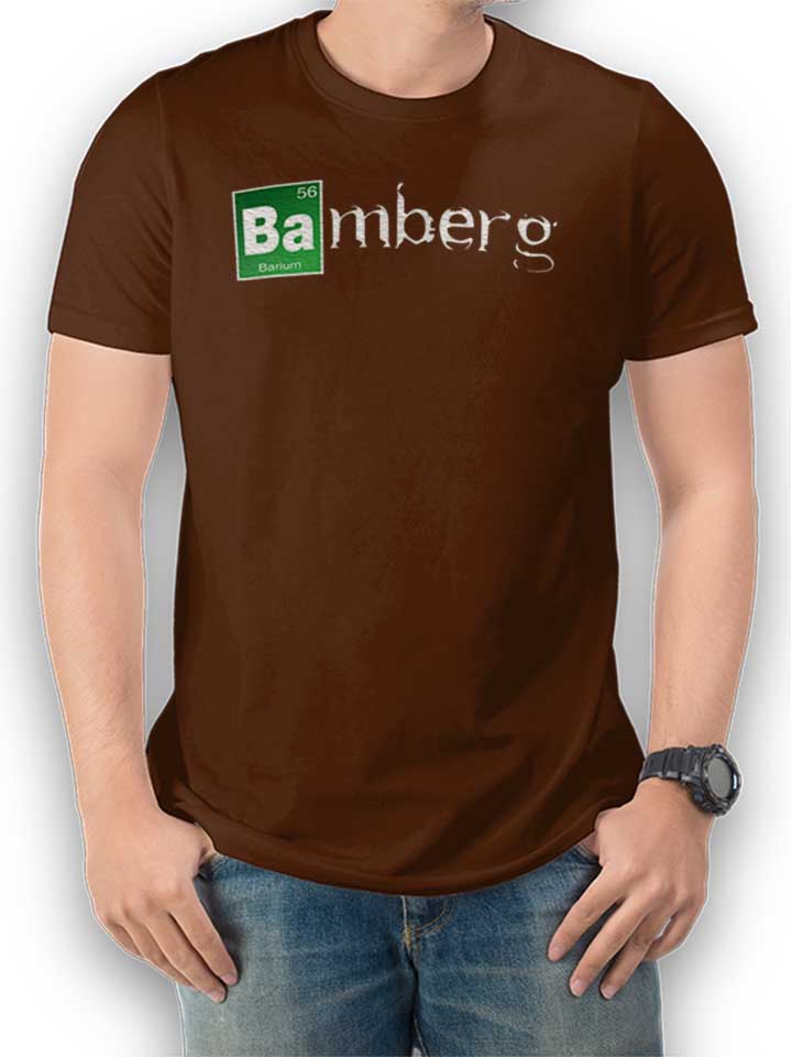 Bamberg T-Shirt braun L