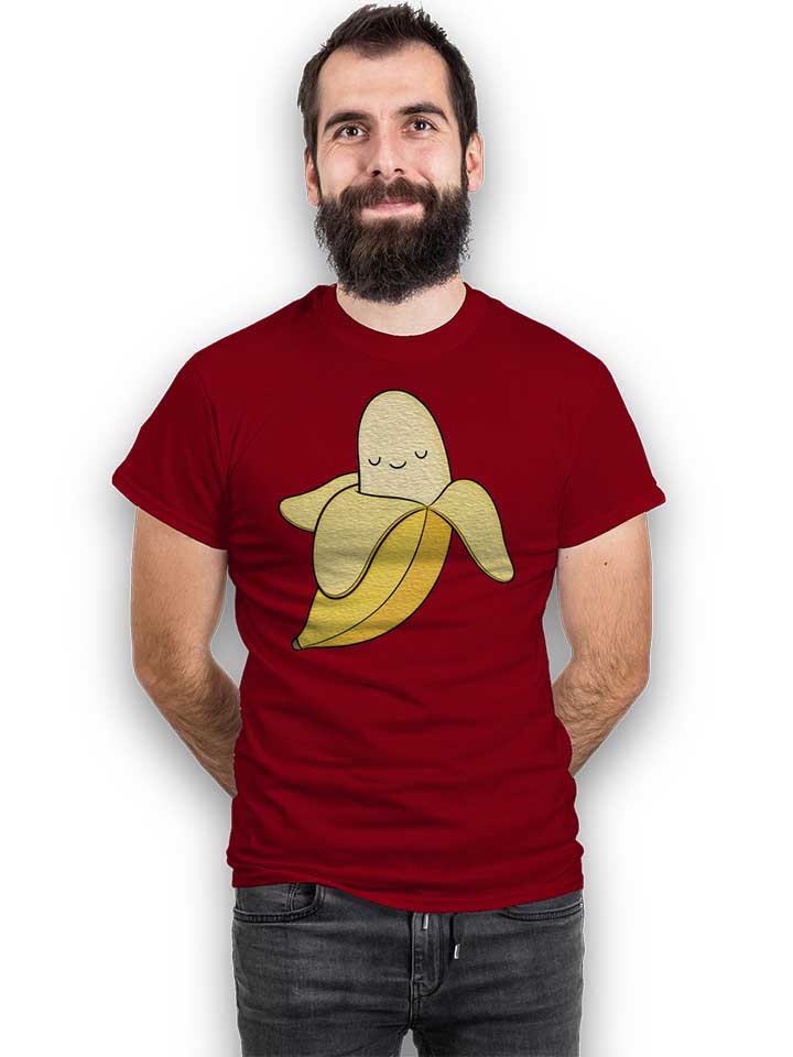 banana-02-t-shirt bordeaux 2
