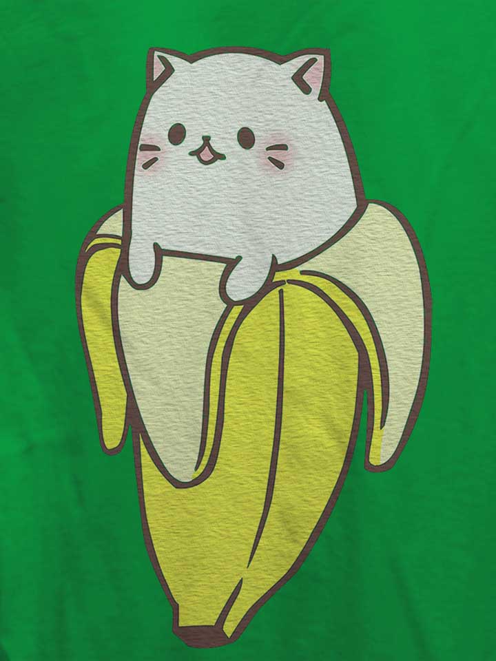 banana-cat-damen-t-shirt gruen 4