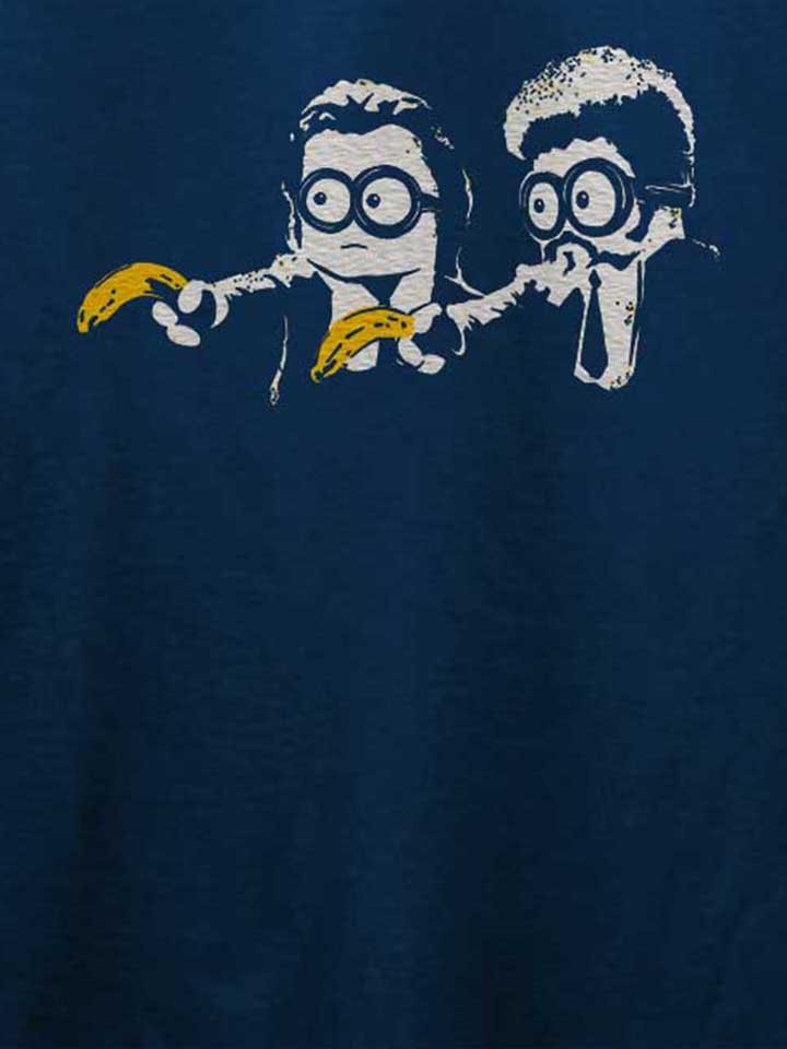 banana-fiction-t-shirt dunkelblau 4