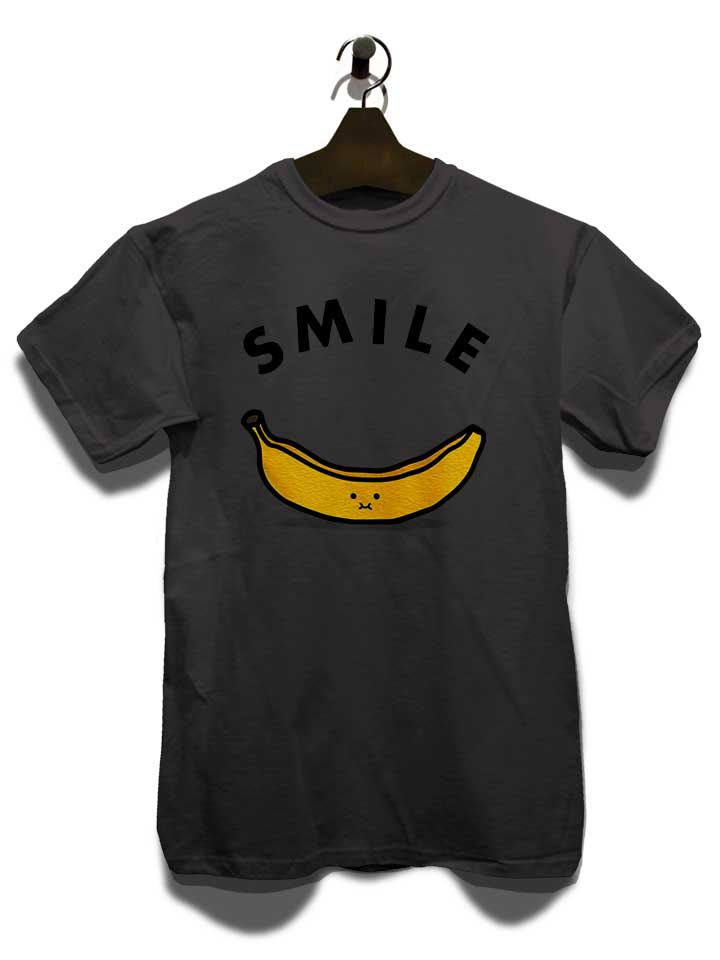 banana-smile-t-shirt dunkelgrau 3