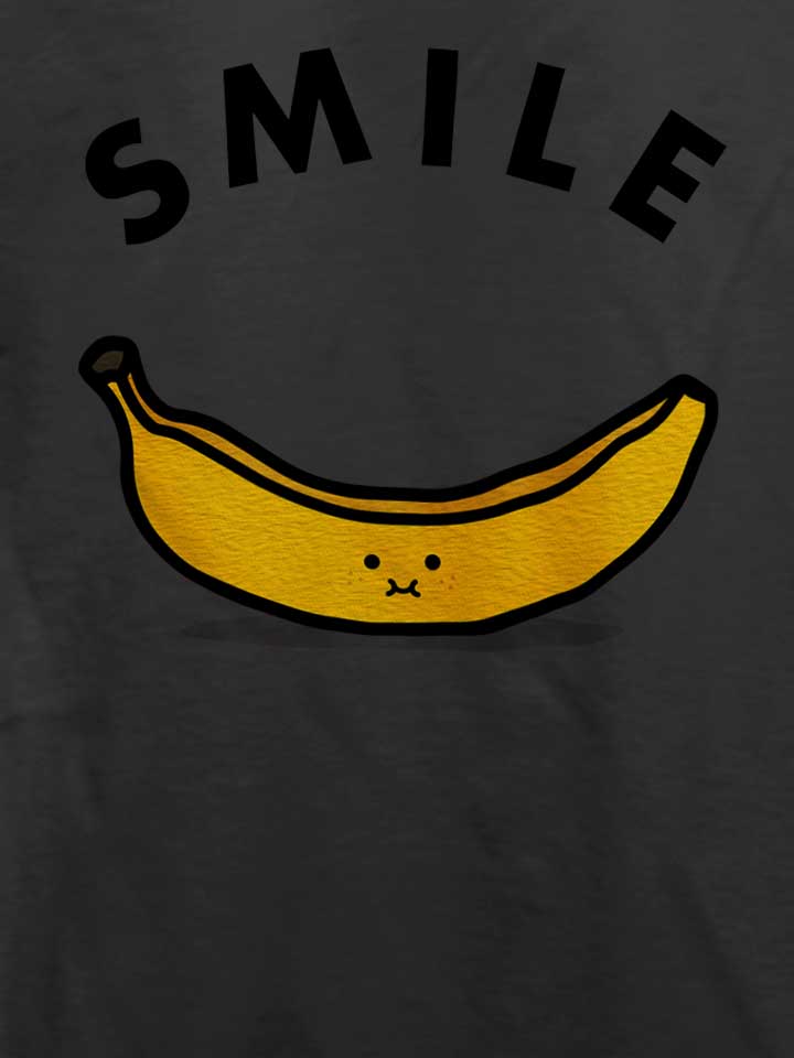 banana-smile-t-shirt dunkelgrau 4