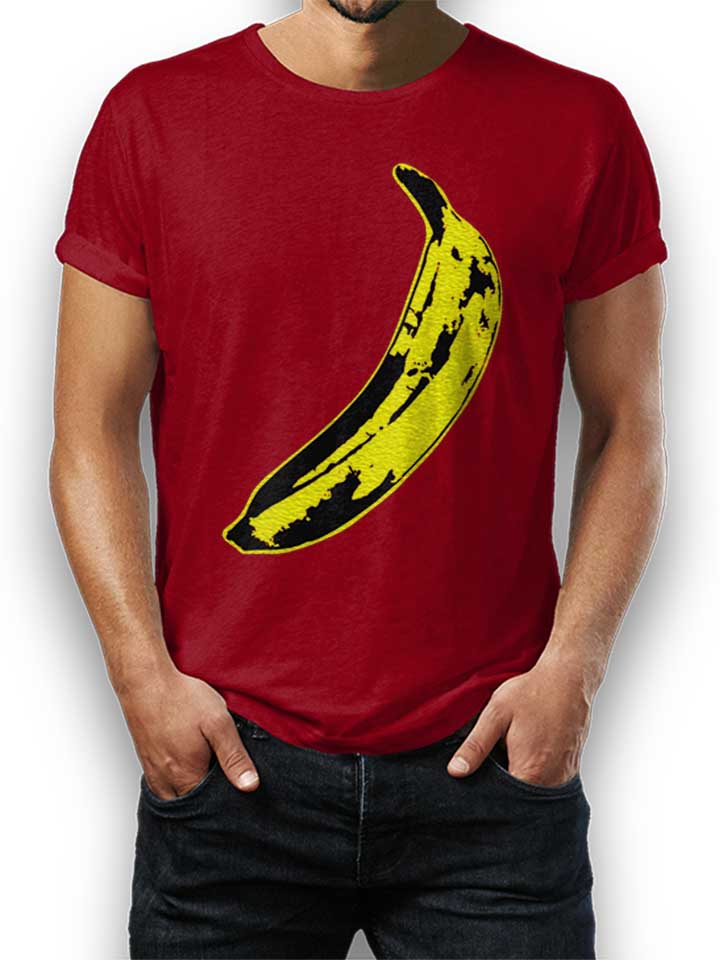 Banana Warhol T-Shirt bordeaux L