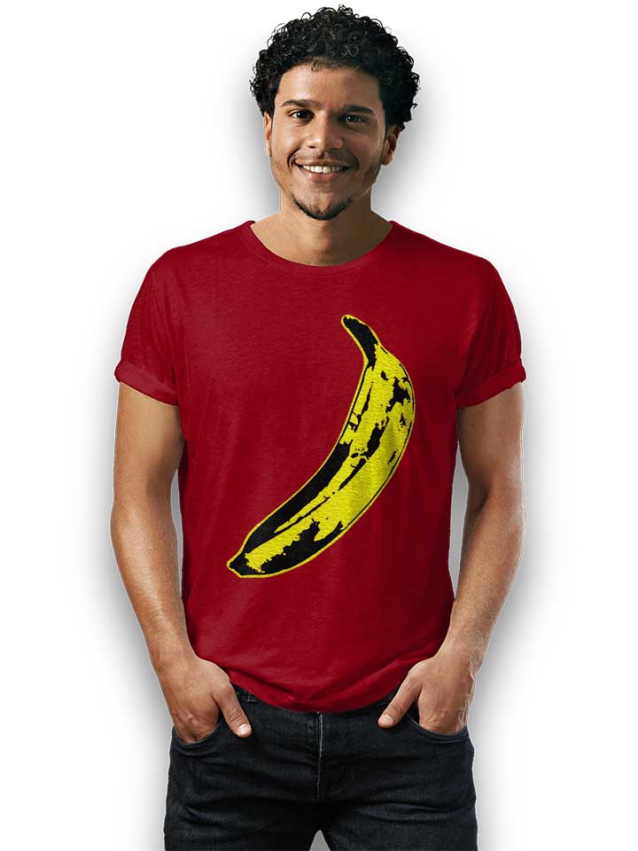 banana-warhol-t-shirt bordeaux 2