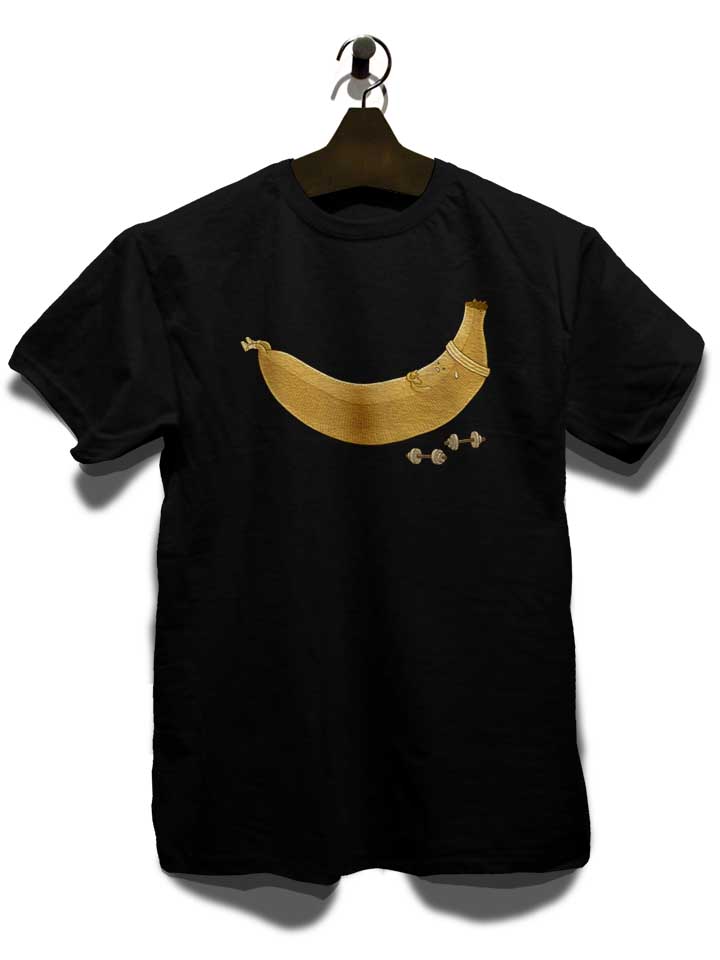 banana-workout-t-shirt schwarz 3